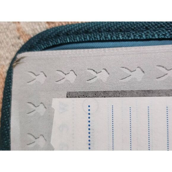 Vtg Looney Tunes 3 Ring Binder Green Bugs Bunny Taz Daffy 1998 #A53 - Picture 8 of 12